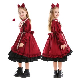 Halloween Spanish Lolita Children's Princess Dress 