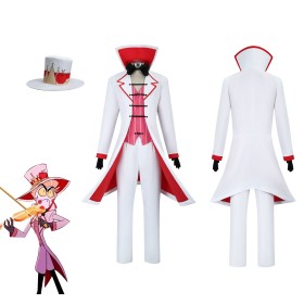 Halloween Hazbin Hotel  Lucifer Morning Stay Cosplay Costume