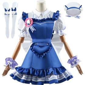 Genshin Impact Luckin Linkage Sigewinne Cosplay Costume 
