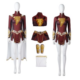 Shazam Fury of the Gods Mary Marvel Cosplay Costumtes