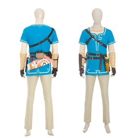 The Legend of Zelda Breath of the Wild 2 Link Champion's Cosplay Costume