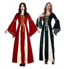 Medieval European Court Party Dress Halloween Costume