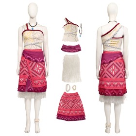 Moana 2 The Return of the Wayfinder Moana Cosplay Costume