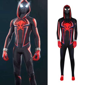 Halloween Miles Morales Spider Man 2099 3D Printed Cosplay Jumpsuit