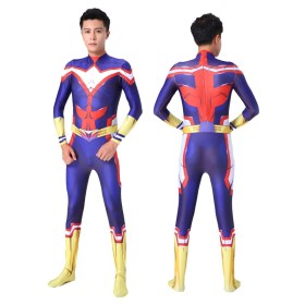 My Hero Academia All Might 3D Printed Jumpsuit Halloween Family Costume 