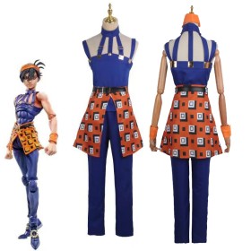 JoJo's Bizarre Adventure Narancia Ghirga Cosplay Costume