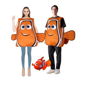 Halloween Finding Nemo Cosplay Adult Unisex Nemo Animal Costume