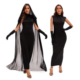 Halloween Party  Net Gauze Vampire Bride Cosplay Costume