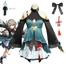 Honkai: Star Rail Qingque Cosplay Costume