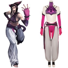 Street Fighter Juri Cosplay Costume