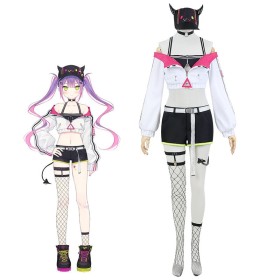 Hololive Vtuber YouTube Tokoyami Towa Cosplay Costume