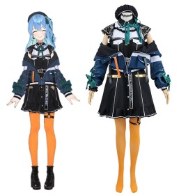 Hololive YouTuber Vtuber Hoshimachi Suisei Western Clothes Cosplay Costume