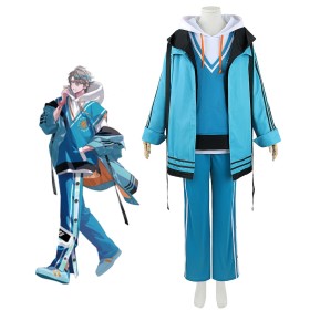 Virtual Youtuber ROF-MAO Kaida Haru Sports Cosplay Costume 