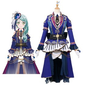 BanG Dream! Roselia Hikawa Sayo Cosplay Costume