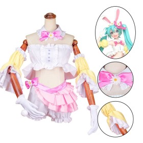 Vocaloid Hatsune Miku Season Series Spring Cosplay Costume
