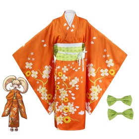 Danganronpa 2 Saionji Hiyoko Kimono Cosplay Costume