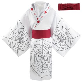 Demon Slayer Rui Kimono Cosplay Costume