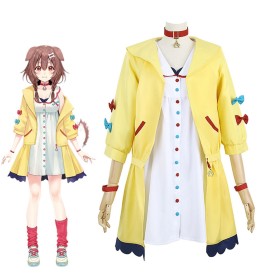 Hololive YouTube Vtuber Inugami Korone Cosplay Costume