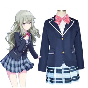 Hatsune Miku Kusanagi Nene School Uniform Cosplay Costume