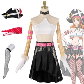 One Piece Film Red Nami Cosplay Costume
