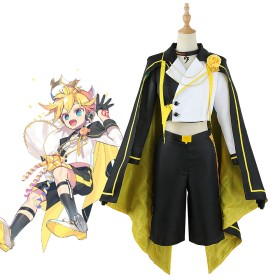 Vocaloid 14th Anniversary Kagamine Len Cosplay Costume