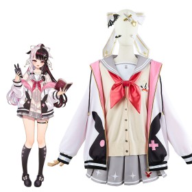  Vtuber YouTuber Yorumi Rena JK Cosplay Costume