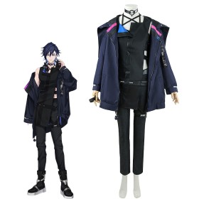 Virtual Vtuber Noctyx Yugo Asuma Cosplay Costume