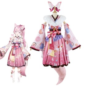 Hololive YouTuber Vtuber Hakui Koyori Anniversary Cosplay Costume