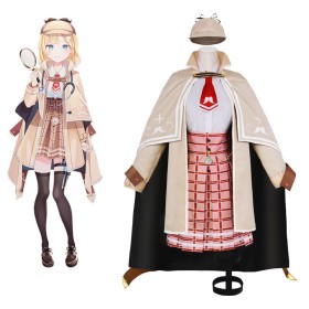 Hololive YouTube VTuber Amelia Watson Cosplay Costume