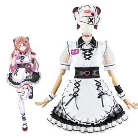 Virtual YouTuber Vtuber Honma Himawari Lolita Maid Cosplay Costume