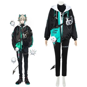 Youtuber Vtuber VirtuaReal Aza Cosplay Costume