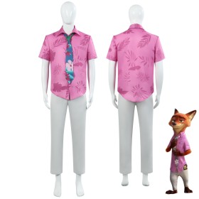 Zootopia 2 Rise of the Non-Mammalians Fox Nick Wilde Cosplay Costume