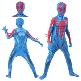 Halloween Cosplay Costume Pepper Potts as Spider Printed Jumpsuit 