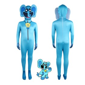 Halloween Poppy Playtime Smiling Critters Bubbaphant Jumpsuit Parent-child Cosplay Costume