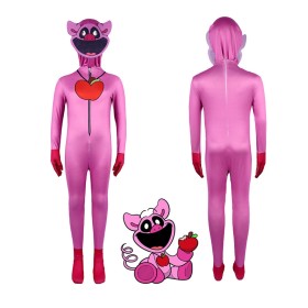 Poppy Playtime Smiling Critters Picky Piggy Jumpsuit Halloween Parent-child Cosplay Costume