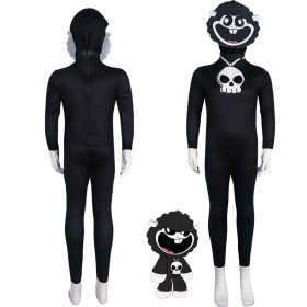 Poppy Playtime Smiling Critters Black Sheep Jumpsuit Parent-child Cosplay Costume