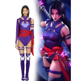Marvel Rivals Betsy Braddock Psylocke Cosplay Suit For Adult Halloween