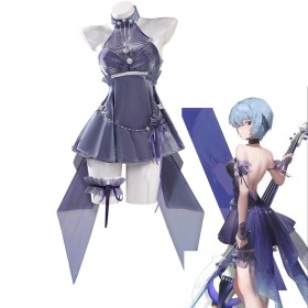 NIKKE EVA Linkage Rei Ayanami Cosplay Dress