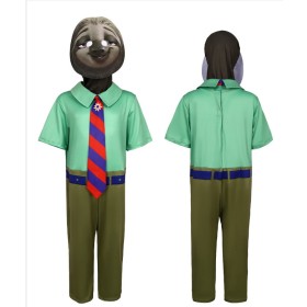 Zootopia Sloth Flash Jumpsuit For Kids Halloween Costumes