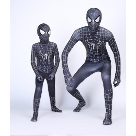 Halloween Parent-Child Cosplay Costume Spider-Man Classical Black Suit