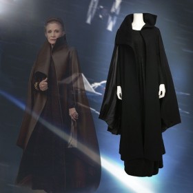 Star Wars 8 The Last Jedi Princess Leia Cosplay Costume