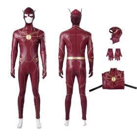 The Flash 2023 Barry Allen Cosplay Costume Top Level