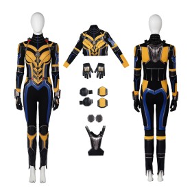 Ant-Man and The Wasp Quantumania The Wasp Hope van Dyne Cosplay Costuems
