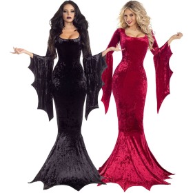 Halloween Gothic  Vampire  Masquerade Dress Cosplay Costume
