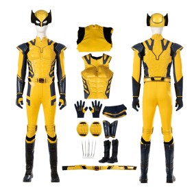 Deadpool 3 Wolverine James Howlett Cosplay Costumes Top Level