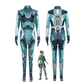 Split Fiction Zoe Jumpsuit For Adults Halloween Costumes