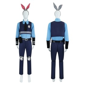 Zootopia Rabbit Judy Hopps Male Set Cosplay Costume