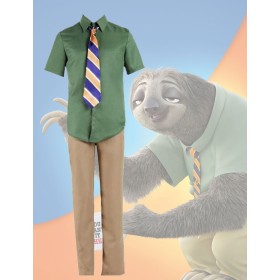 Zootopia Sloth Flash Cosplay Costume