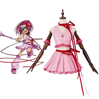Shugo Chara Amu Hinamori's Amulet Heart Cosplay Costume