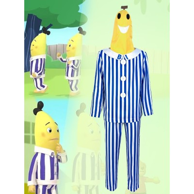 Banana Man Pajama Set For Adults Halloween Costumes